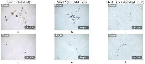 Control of the Composition and Morphology of Non-Metallic Inclusions in ...