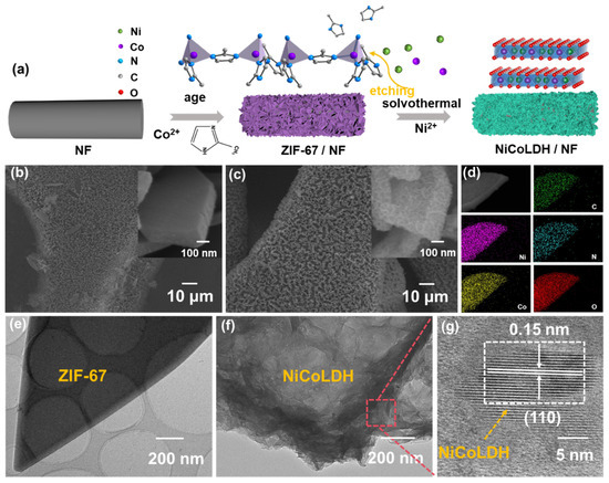 Nickel–Cobalt Bimetal Hierarchical Hollow Nanosheets for Efficient