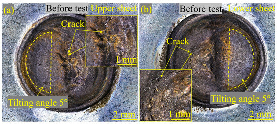 The High-Cycle Tensile–Shear Fatigue Properties and Failure