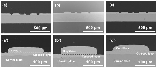 Cu Pillar Electroplating Using a Synthetic Polyquaterntum