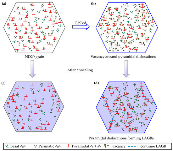 An Oriented Recrystallization Nucleation Mechanism of a Cold