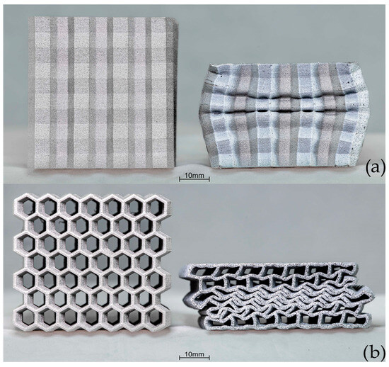 Mechanical Behavior of 3D-Printed Zig-Zag Honeycomb Structures