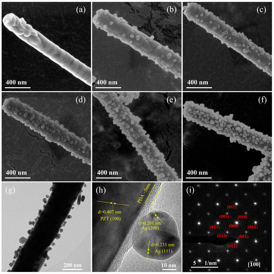 Electrospun Silver-Modified PZT/PVDF Composites for High