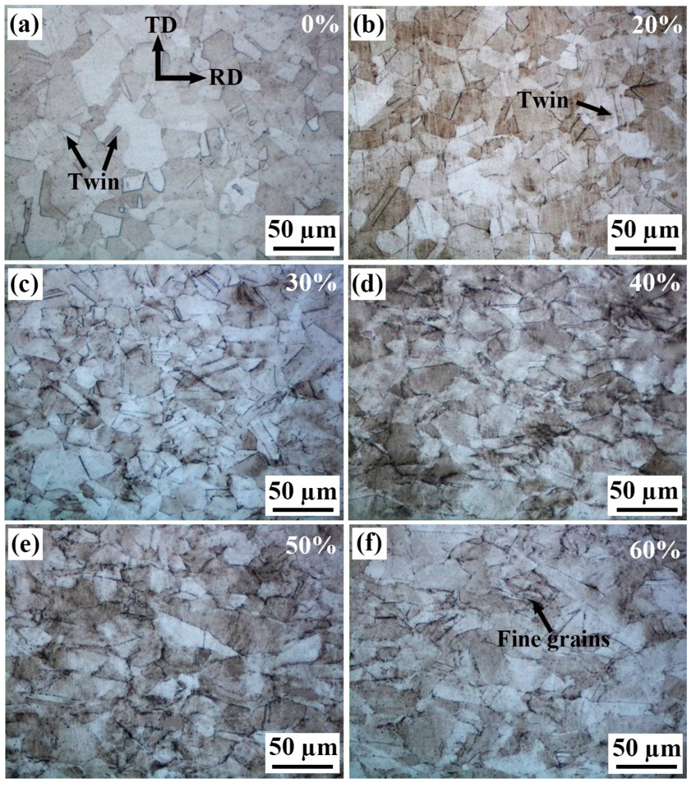 Evolutions in Microstructure and Mechanical Properties of