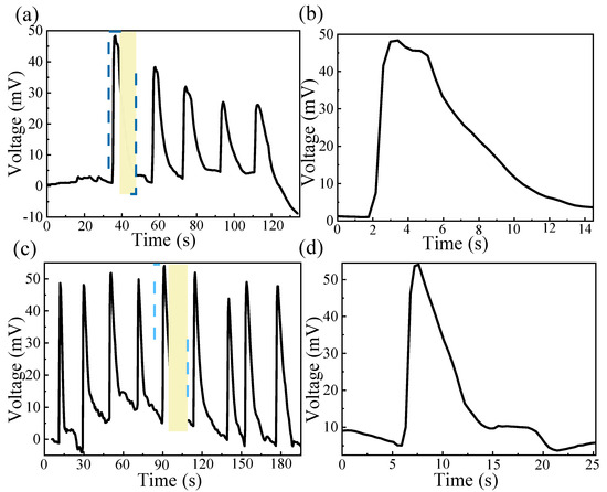 Flexible Moisture–Electric Generator Based on Vertically
