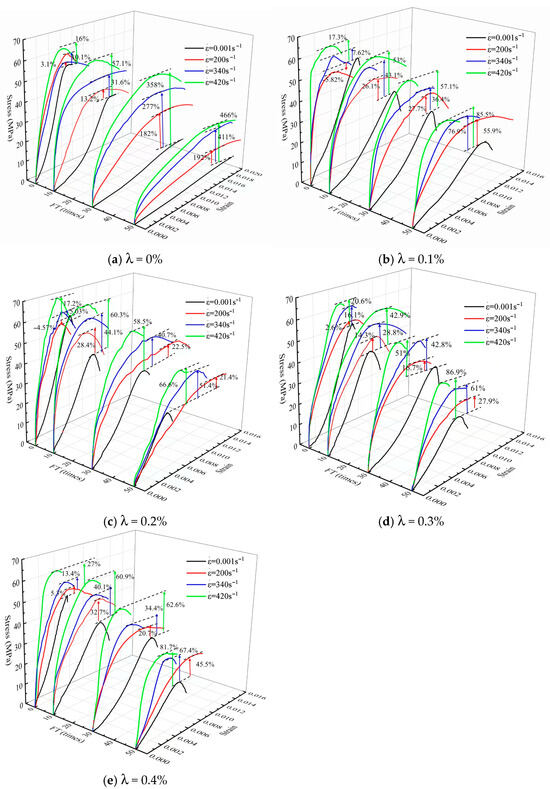 Dynamic Mechanical Properties and Damage Constitutive Model