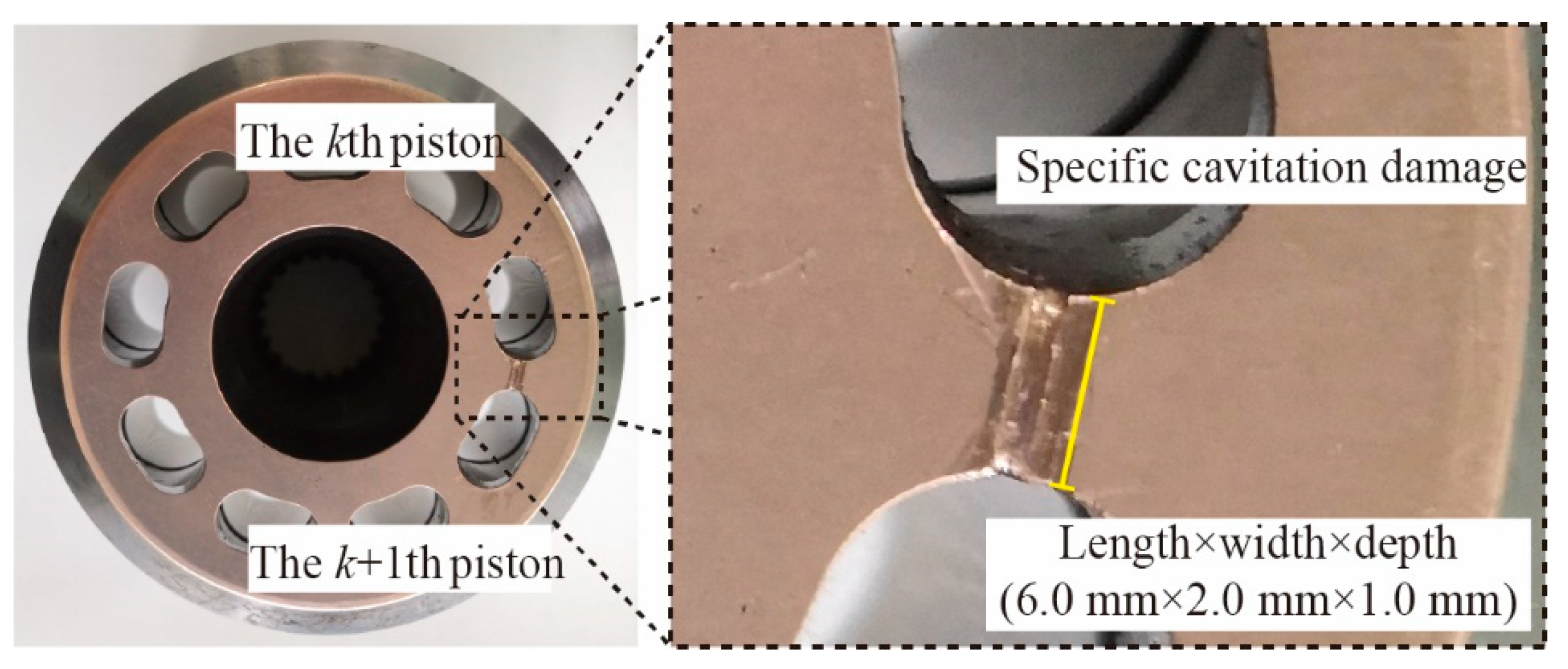 mmm Modelling and Fault Detection for Specific Cavitation Damage