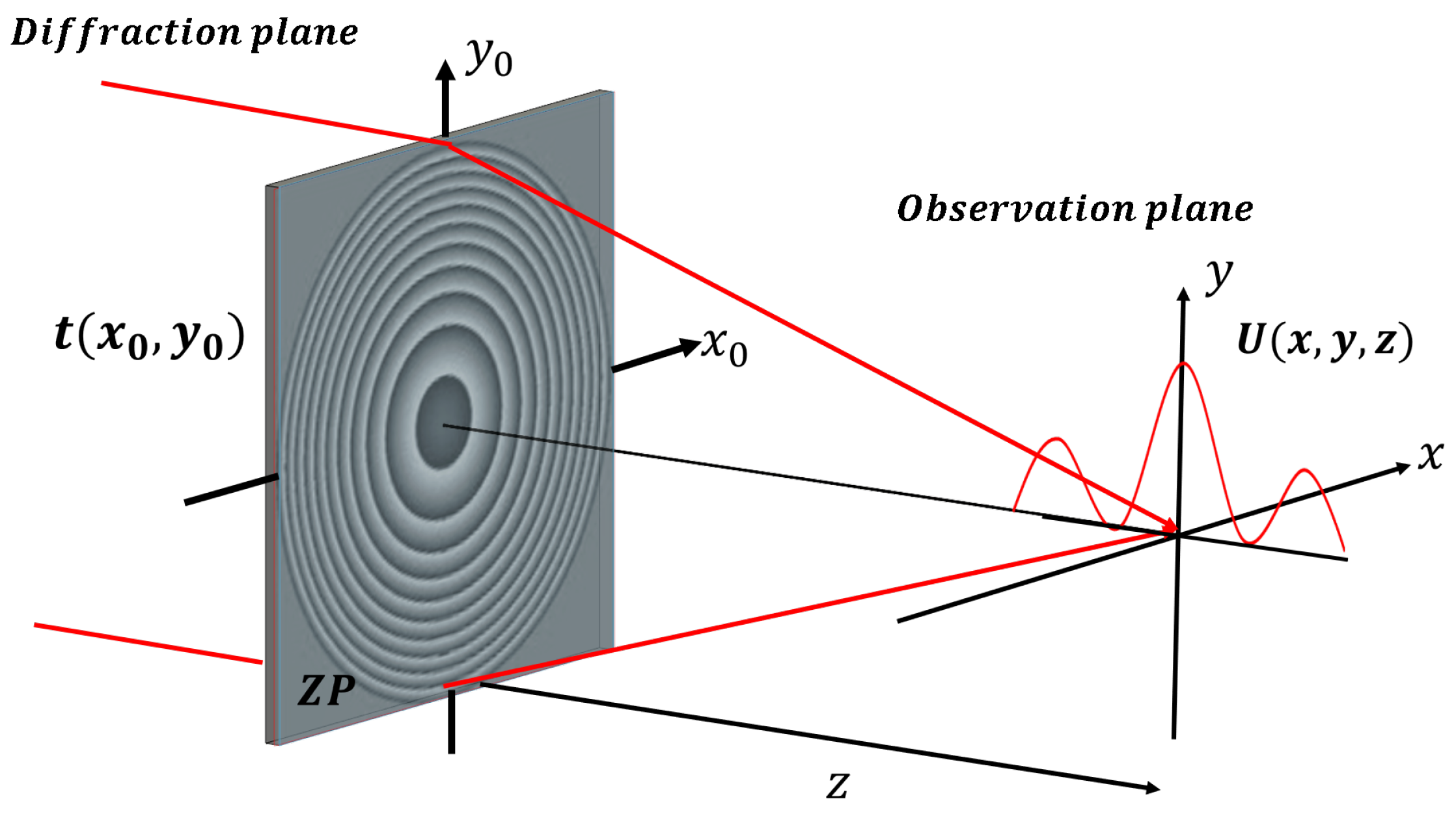 Diffractive Fresnel Lens