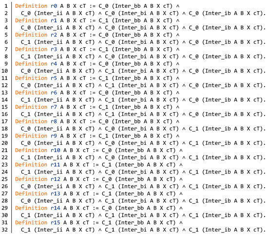 Formal Verification of a Topological Spatial Relations Model for ...
