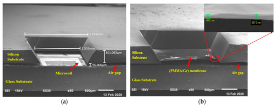 Fabrication of Suspended PMMA-Graphene Membrane for High