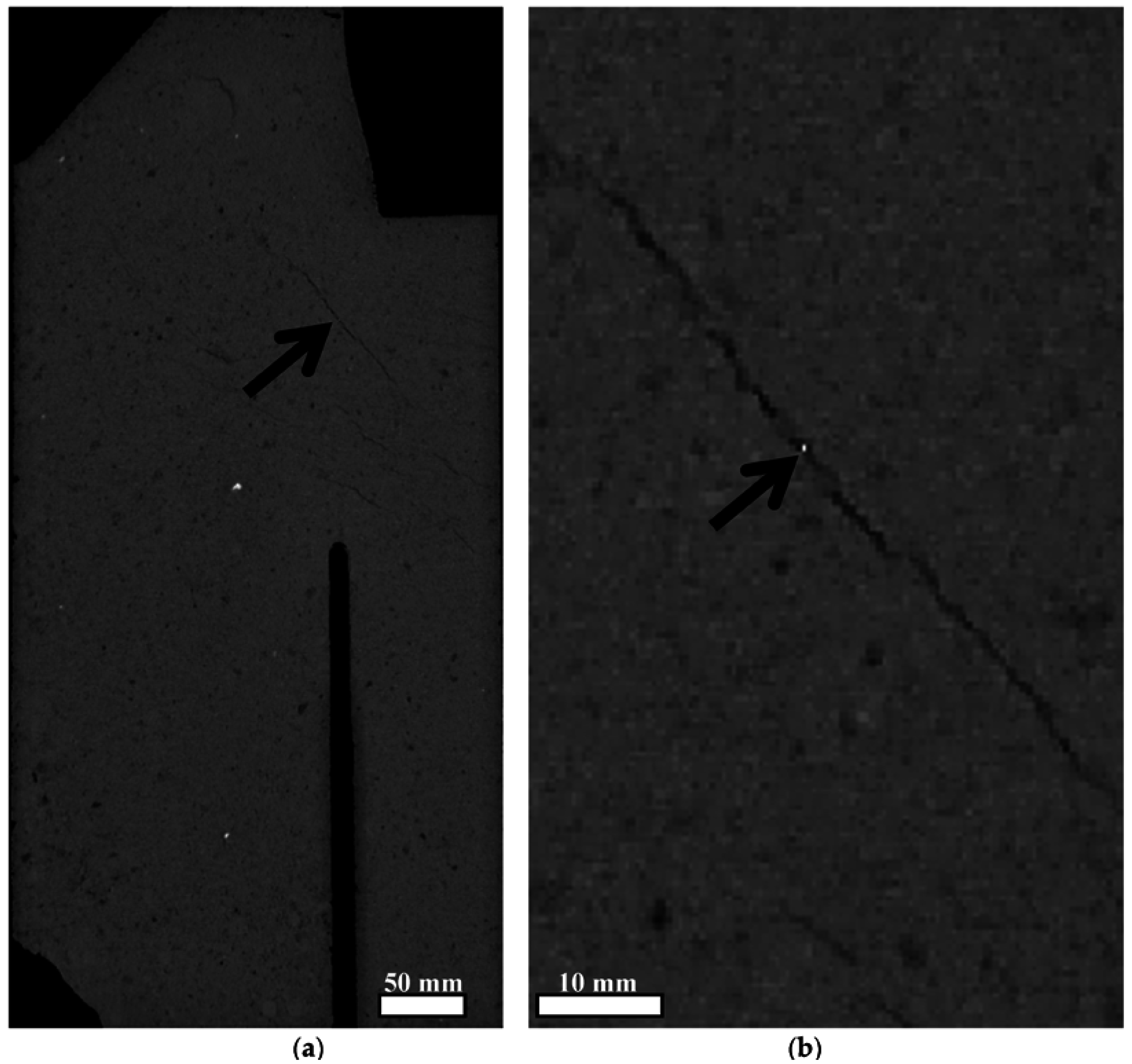 Metals Free FullText Crack Detection Method Applied to 3D Computed Tomography Images of