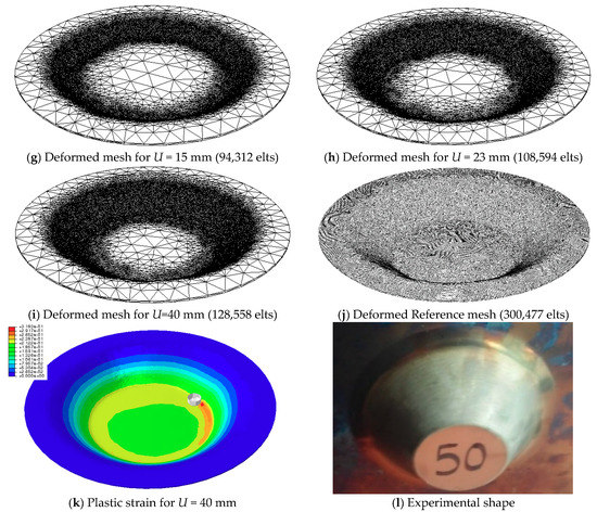 Metals Free Full Text Simulation Of Sheet Metal Forming Processes Using A Fully Rheological Damage Constitutive Model Coupling And A Specific 3d Remeshing Method Html