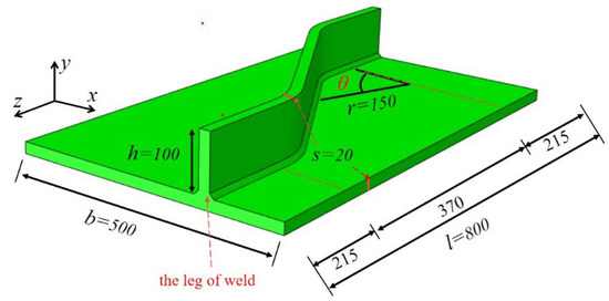 Numerical Study on Welding Residual Stress Distribution of