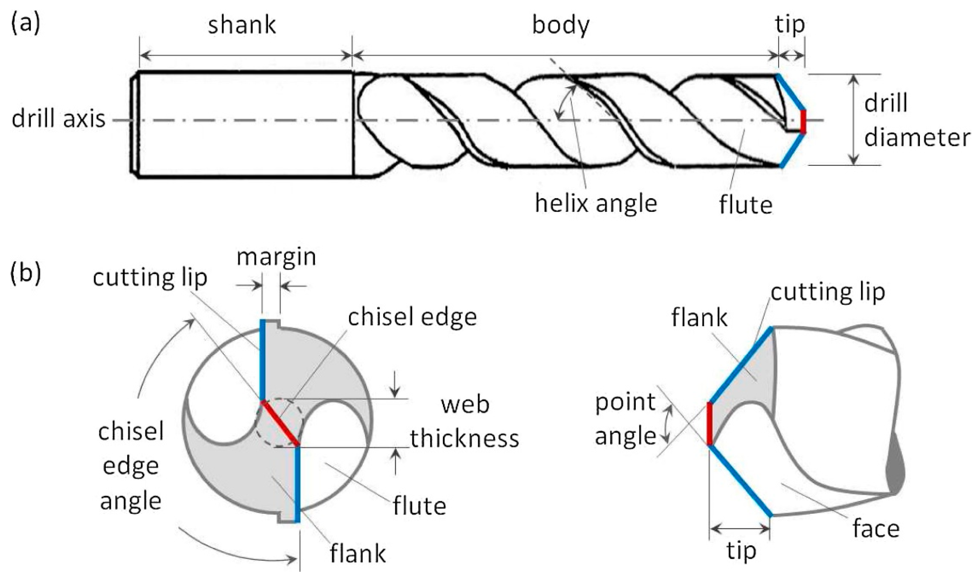 Taper Shank Twist Drill Drawing Free Hand Sketch Step By 51 OFF