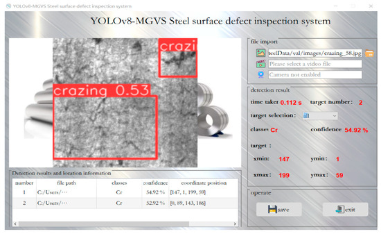 kn Steel Surface Defect Detection Technology Based on YOLOv8-MGVS