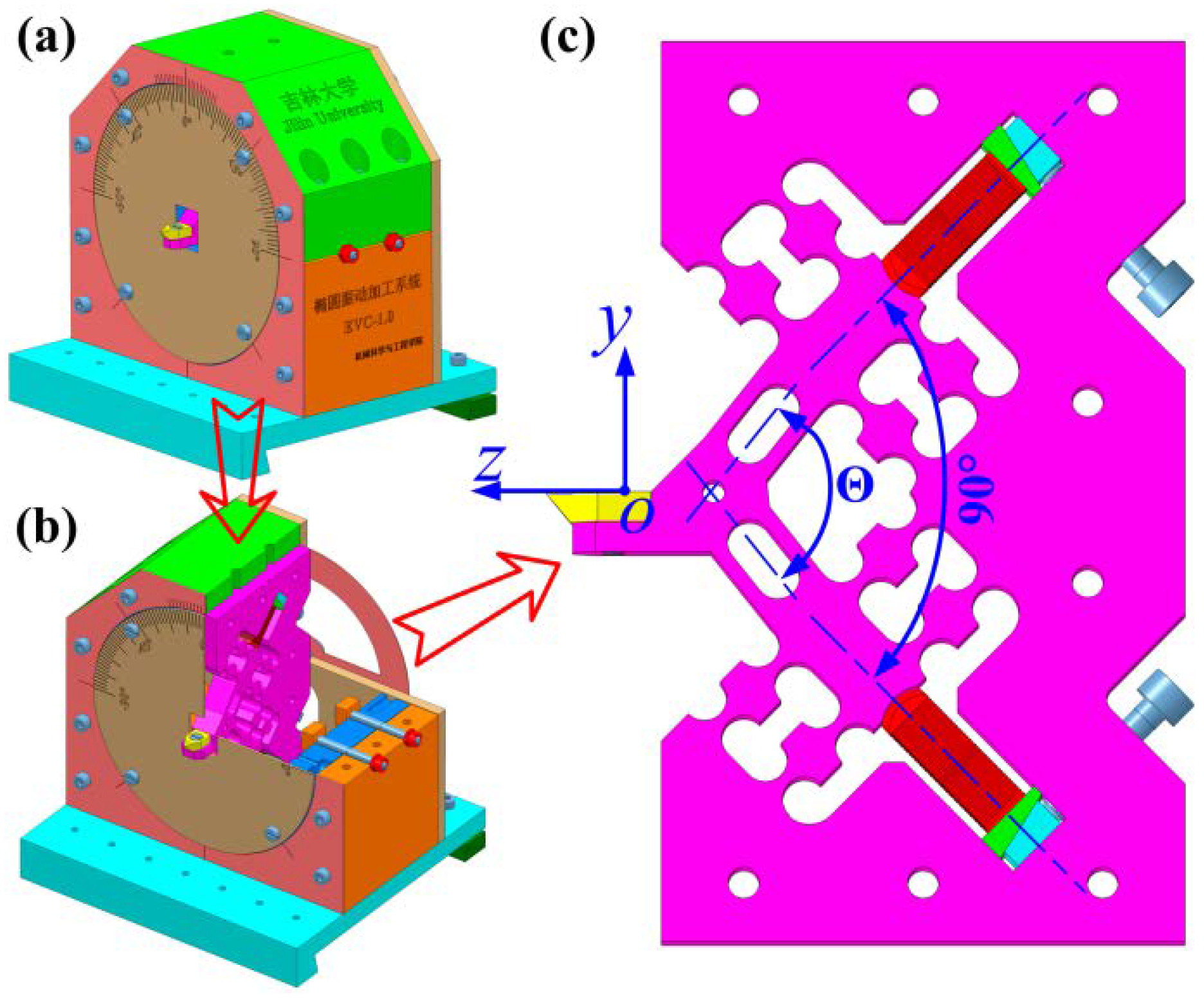 Development of A New Type of 2-DOF Piezo-Actuated Pseudo
