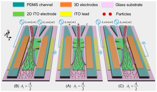 Det Kvittering indre Micromachines | Free Full-Text | An Experimental Study of 3D  Electrode-Facilitated Particle Traffic Flow-Focusing Driven by  Induced-Charge Electroosmosis | HTML