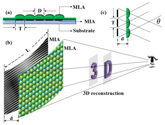 Micromachines Free Full Text Design And Fabrication Of Flexible Naked Eye 3d Display Film Element Based On Microstructure Html