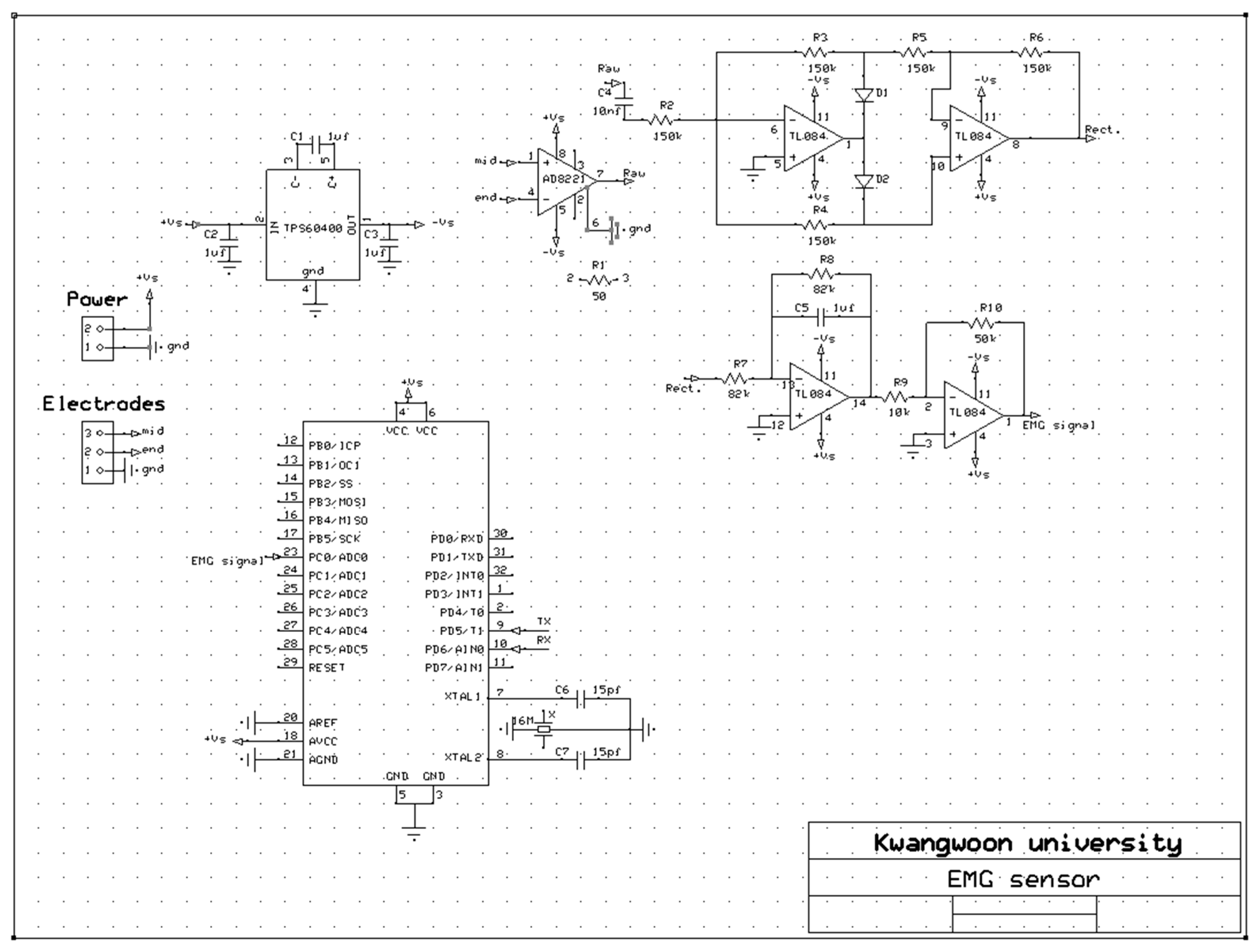 Emg датчик схема