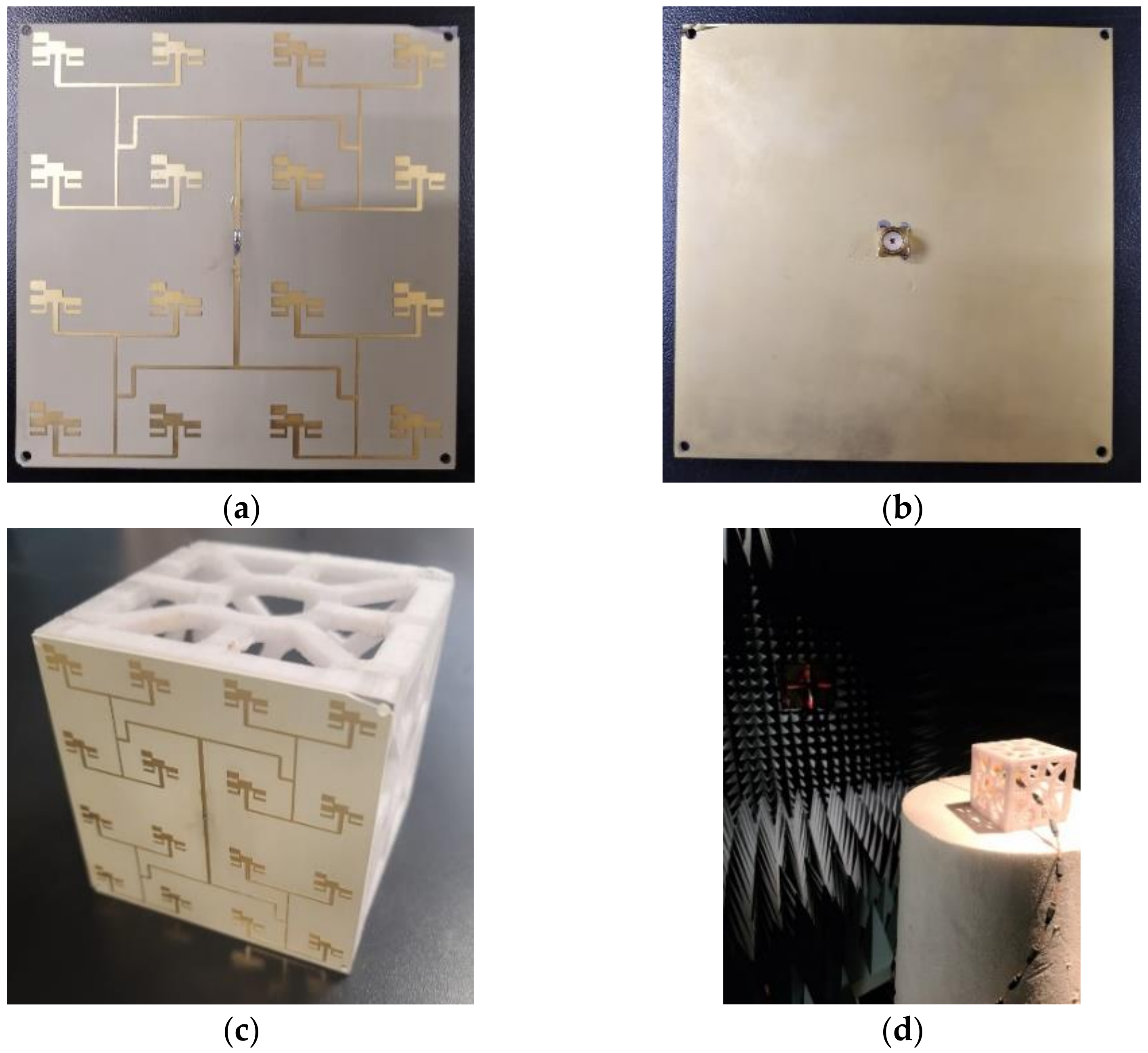 Design of 4 × 4 Low-Profile Antenna Array for CubeSat Applications