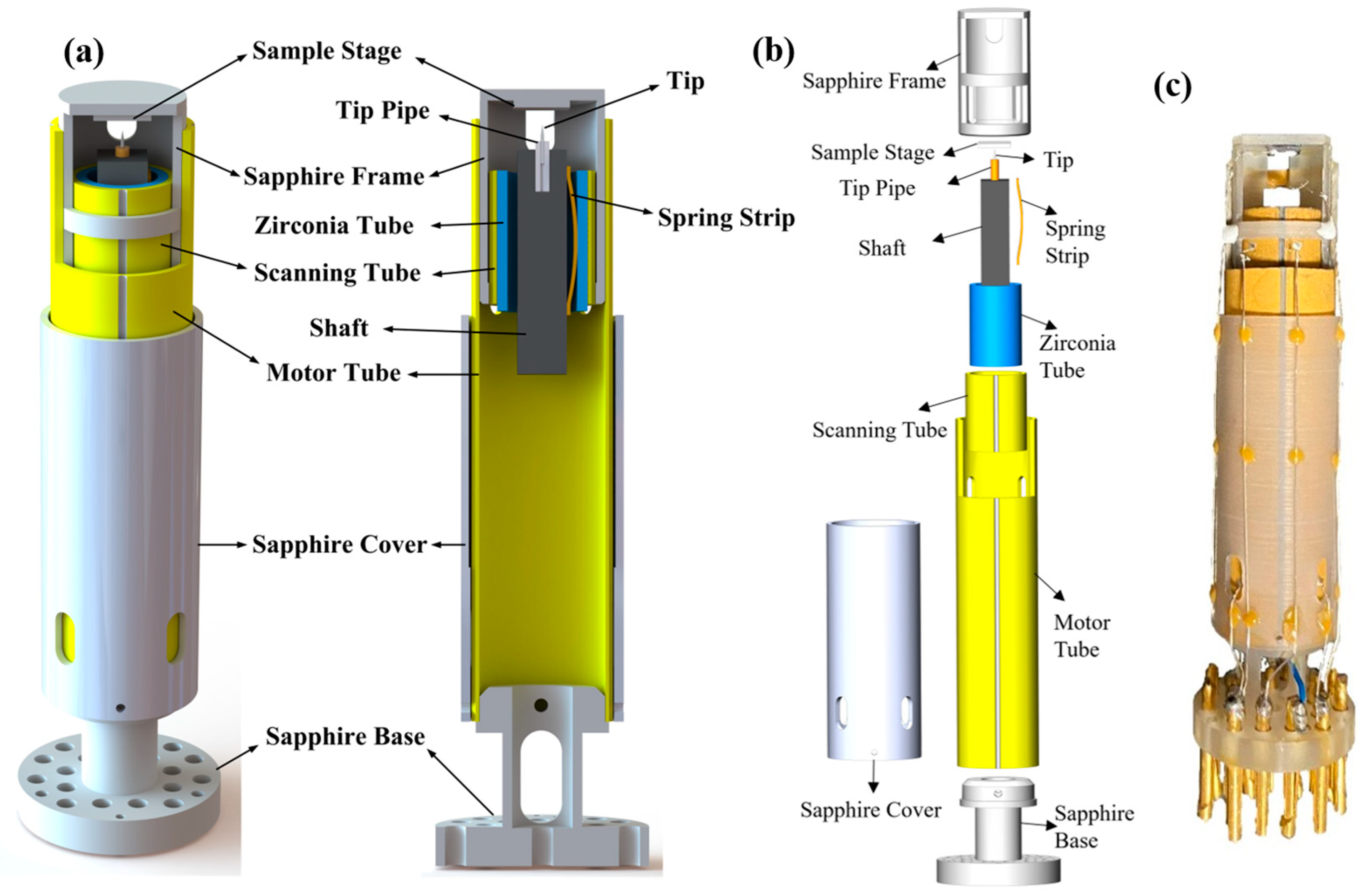 Scanning Tunneling Microscope Diagram