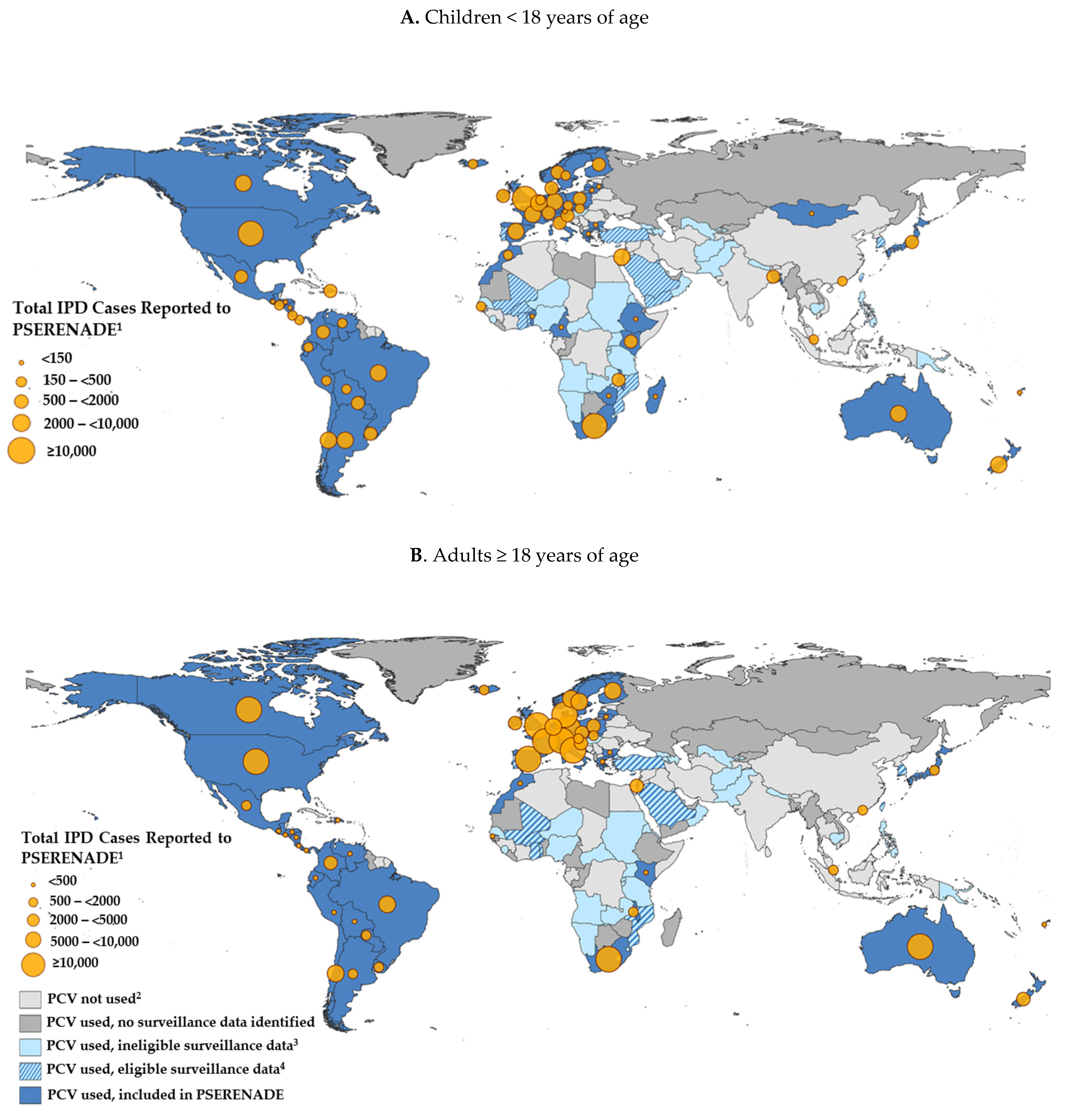 Microorganisms Free Full Text Global Landscape Review Of Serotype Specific Invasive Pneumococcal Disease Surveillance Among Countries Using Pcv10 13 The Pneumococcal Serotype Replacement And Distribution Estimation Pserenade Project Html