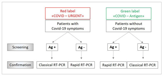 Microanisms Free Full Text Implementing Sars Cov 2 Rapid Antigen Testing In The Emergency Ward Of A Swiss University Hospital The Increase Study Html