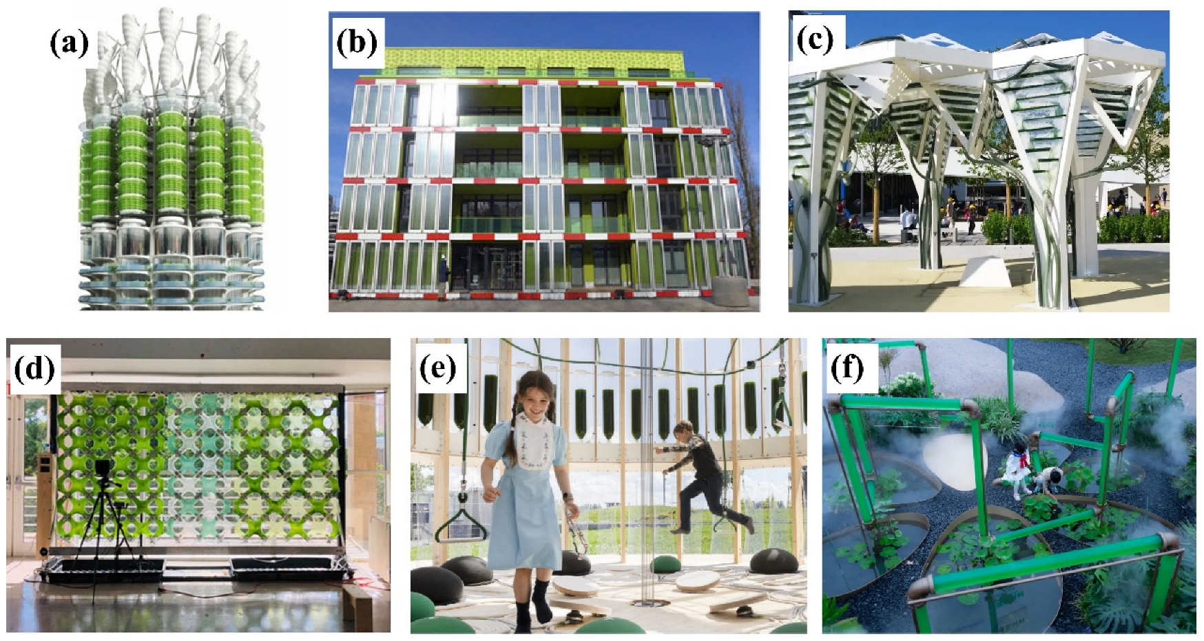A Critical Review on Microalgae-Enhanced Fountain Landscapes for