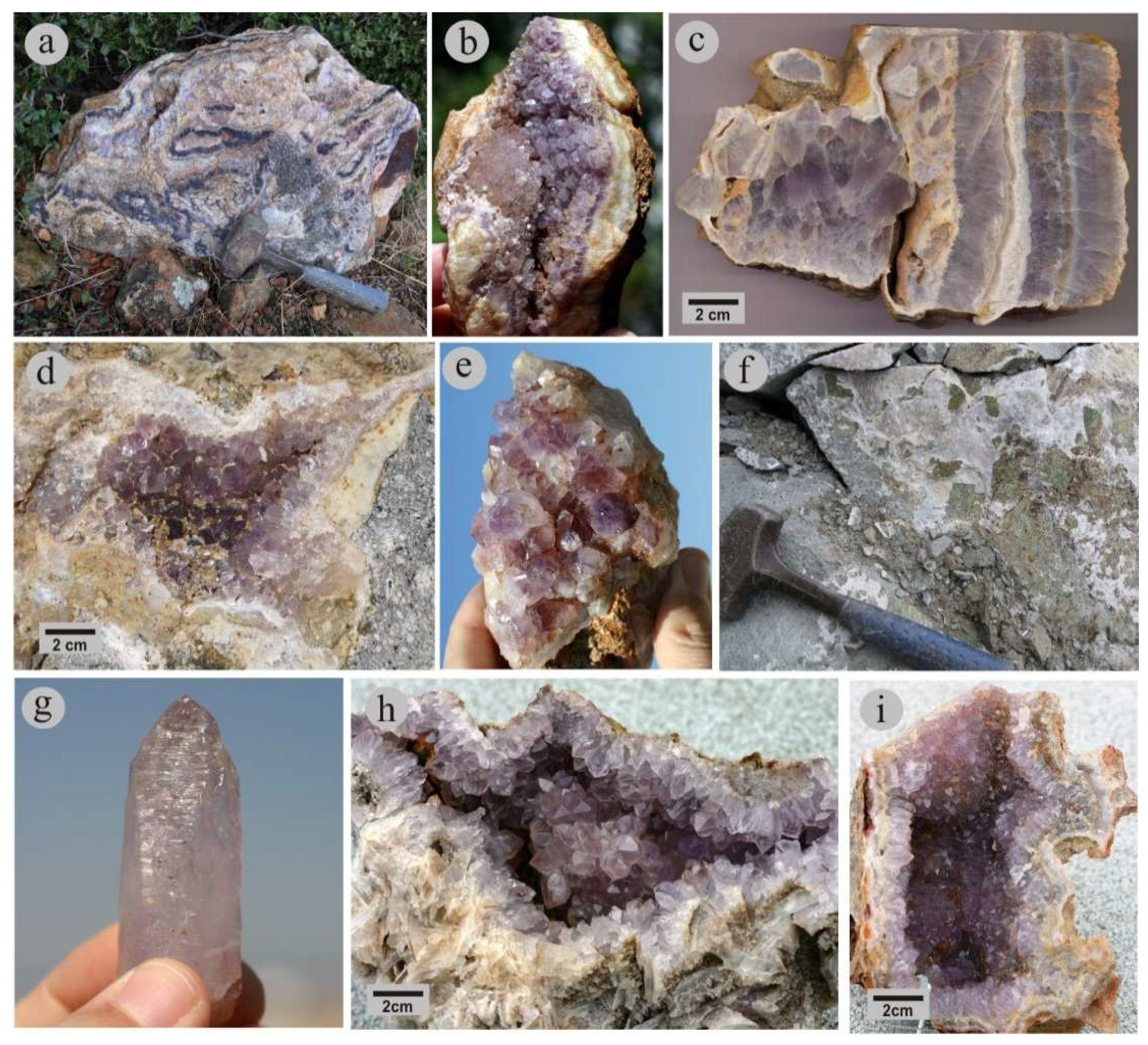 Amethyst rock hotsell type