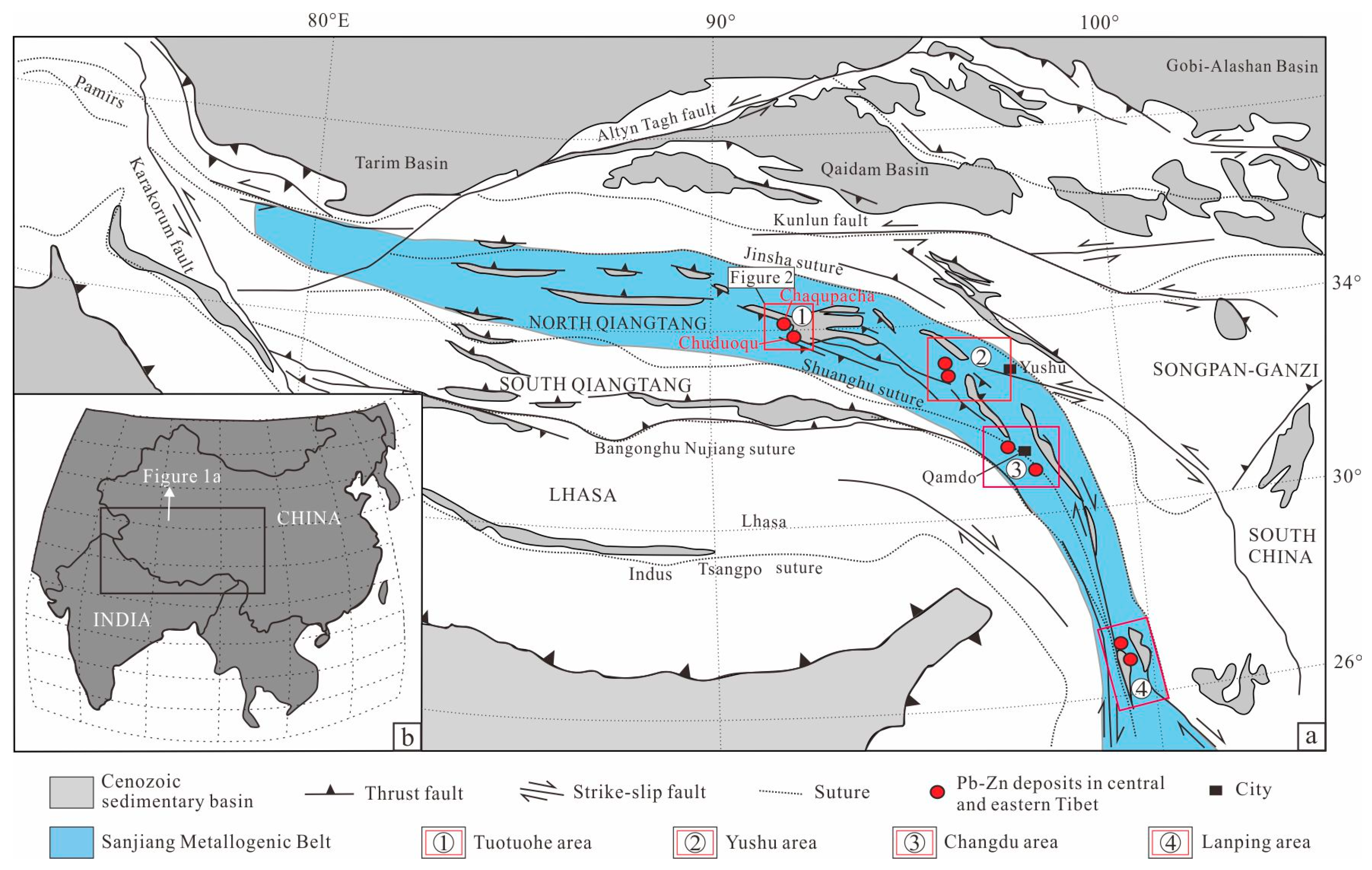 Ore Genesis of the Chuduoqu Pb-Zn-Cu Deposit in the Tuotuohe