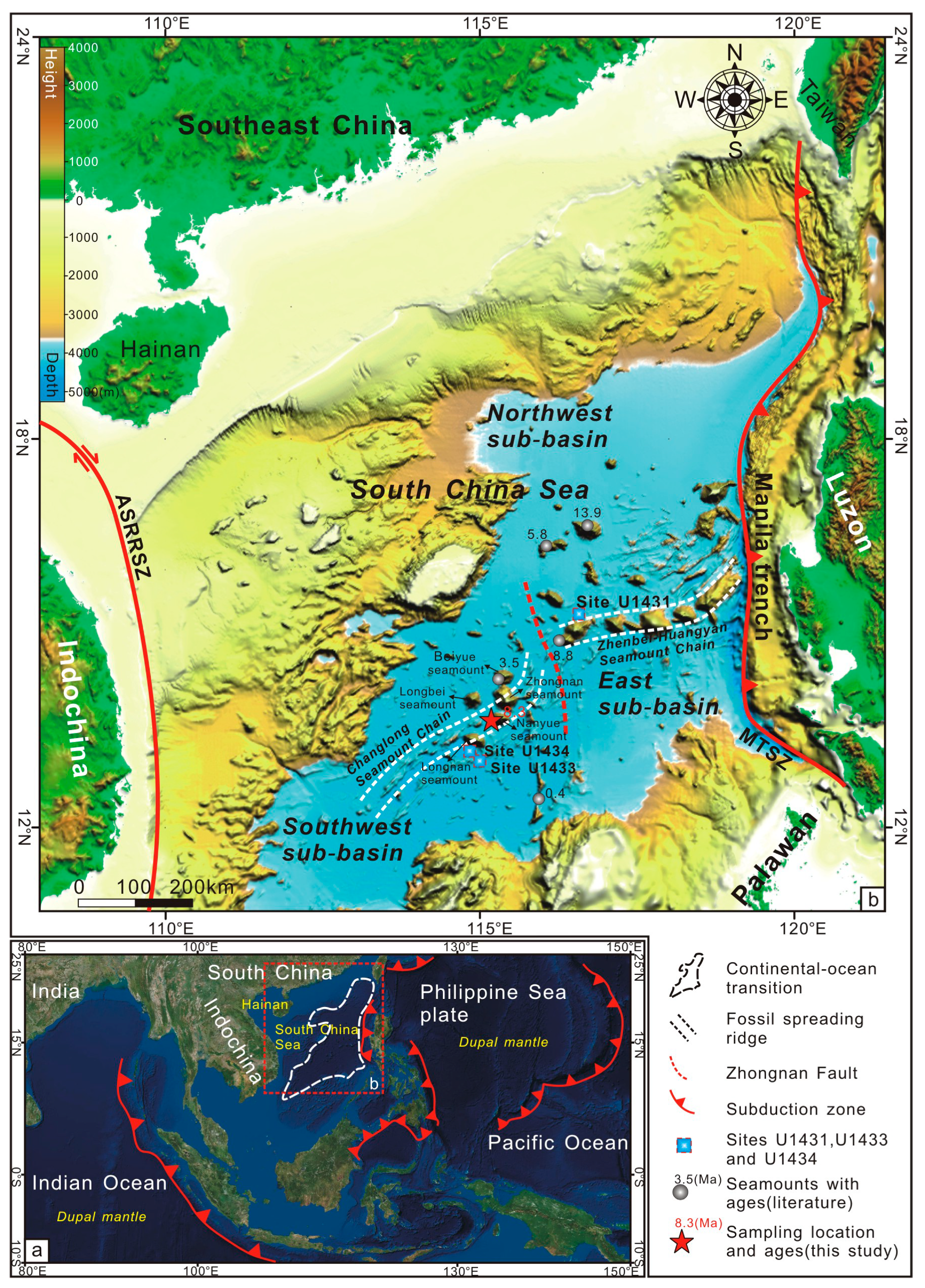 Non-mantle-plume process caused the initial spreading of the South China  Sea