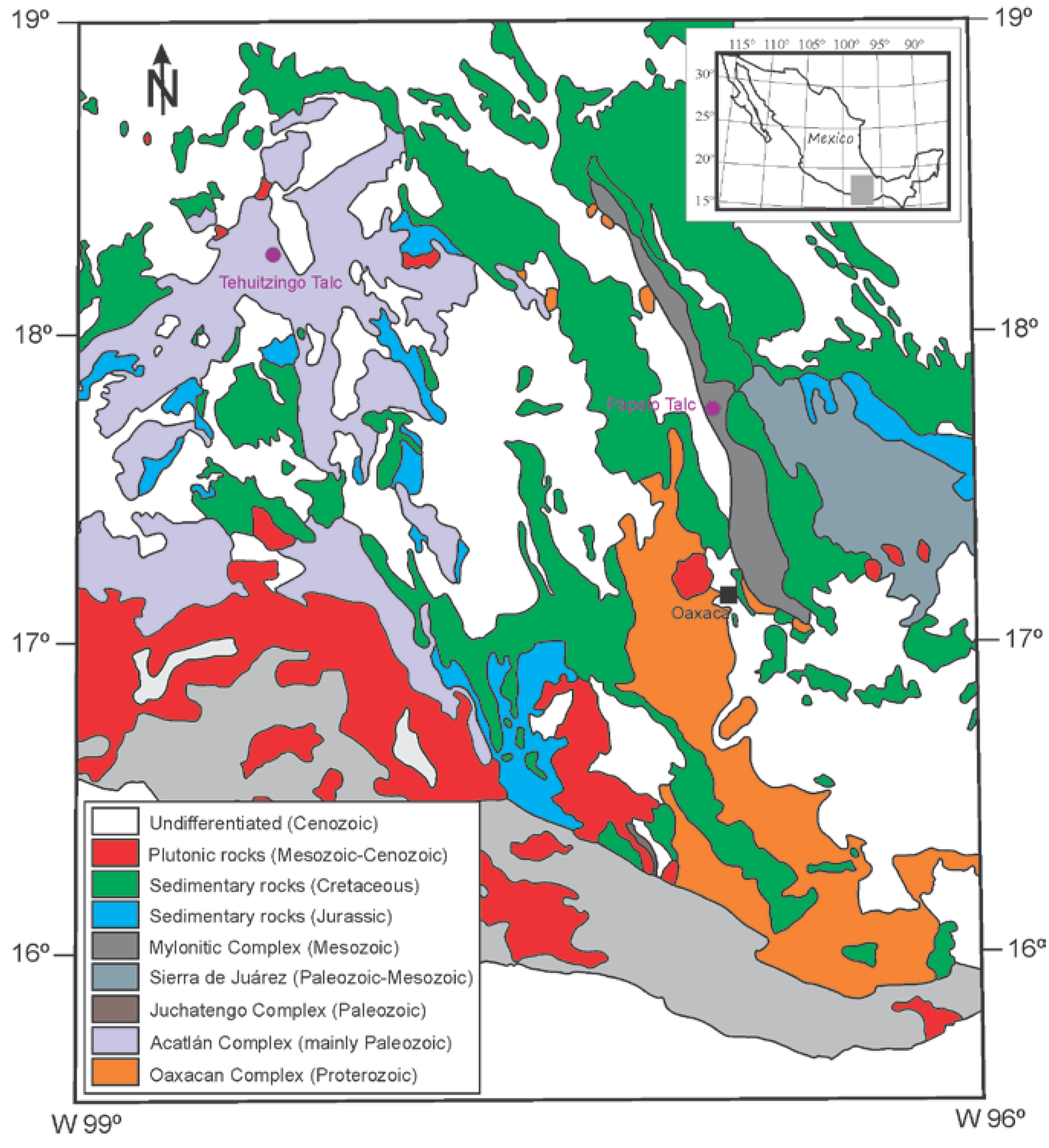 Talc: Mineral information, data and localities.