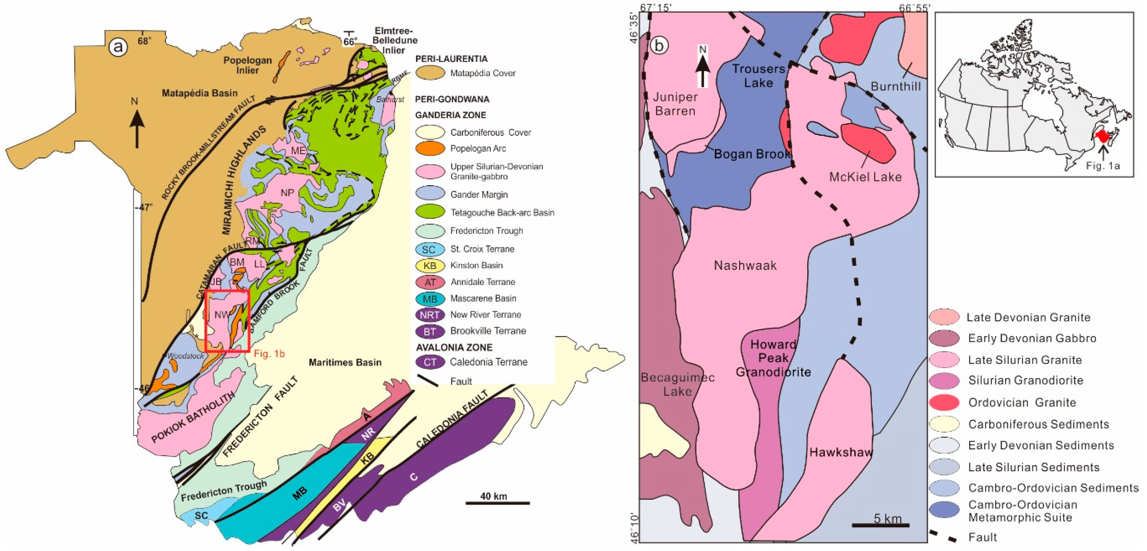 New Brunswick Geological Survey Minerals | Free Full-Text | Petrogenesis Of The Nashwaak Granite,  West-Central New Brunswick, Canada: Evidence From Trace Elements, O And Hf  Isotopes Of Zircon, And O Isotopes Of Quartz