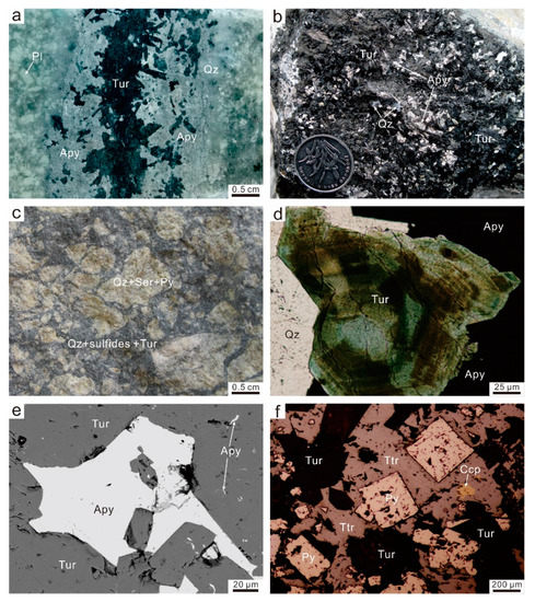 Geochemistry of Tourmaline from the Laodou Gold Deposit in