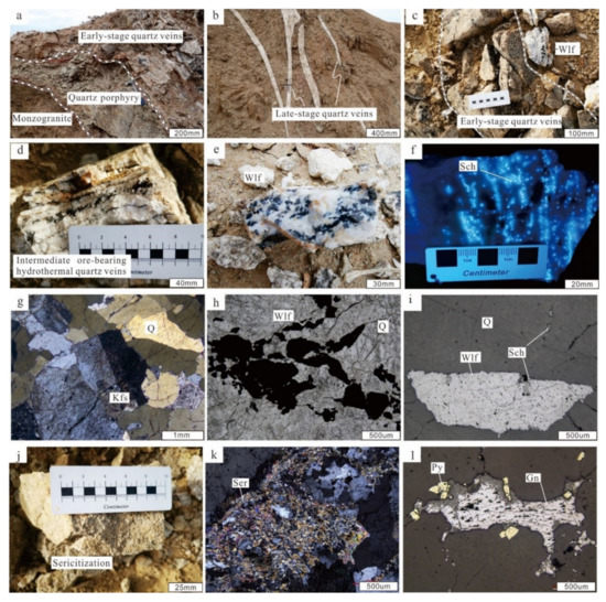 Fluid Evolution and Ore Genesis of the Juyuan Tungsten