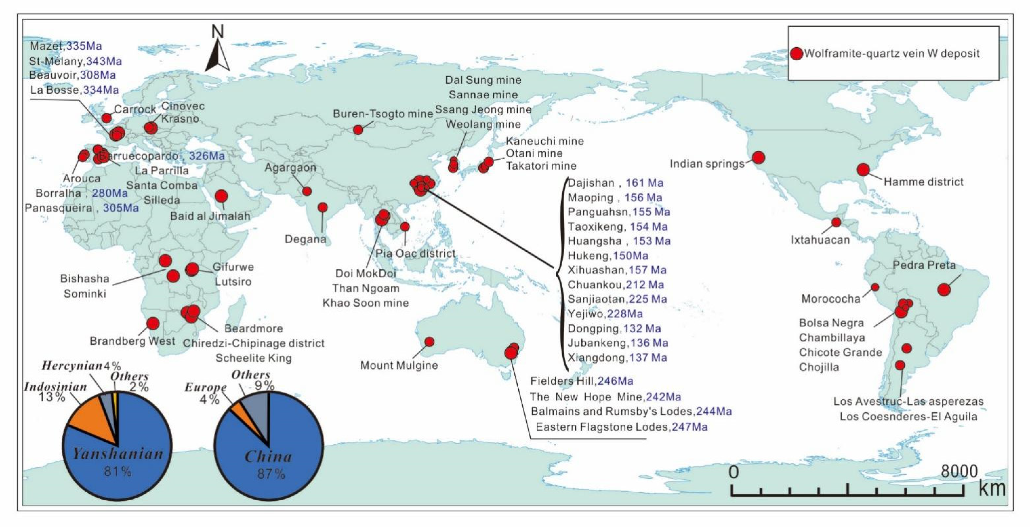 Wolframite Group: Mineral information, data and localities.