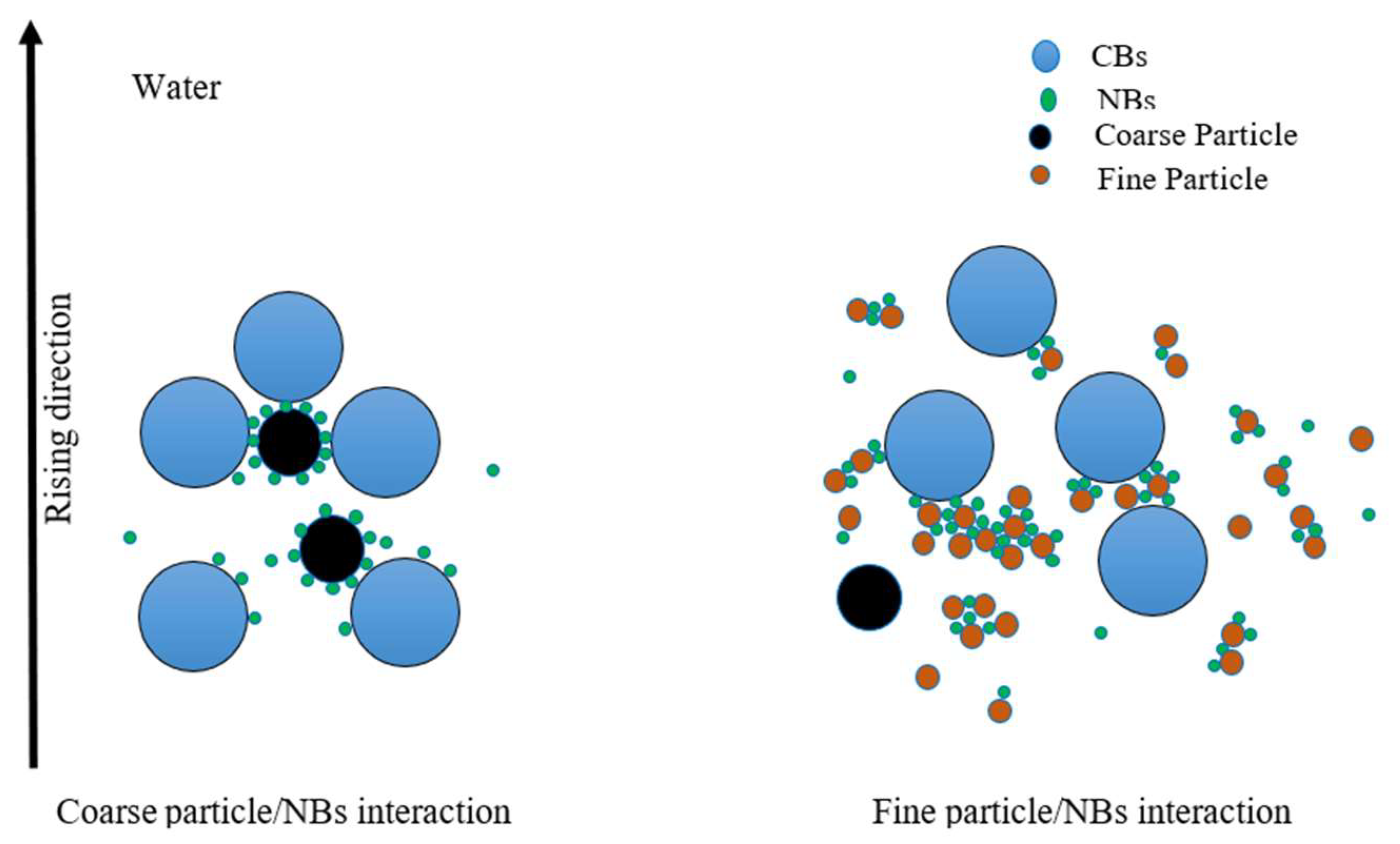 Nanobubble sizes and properties