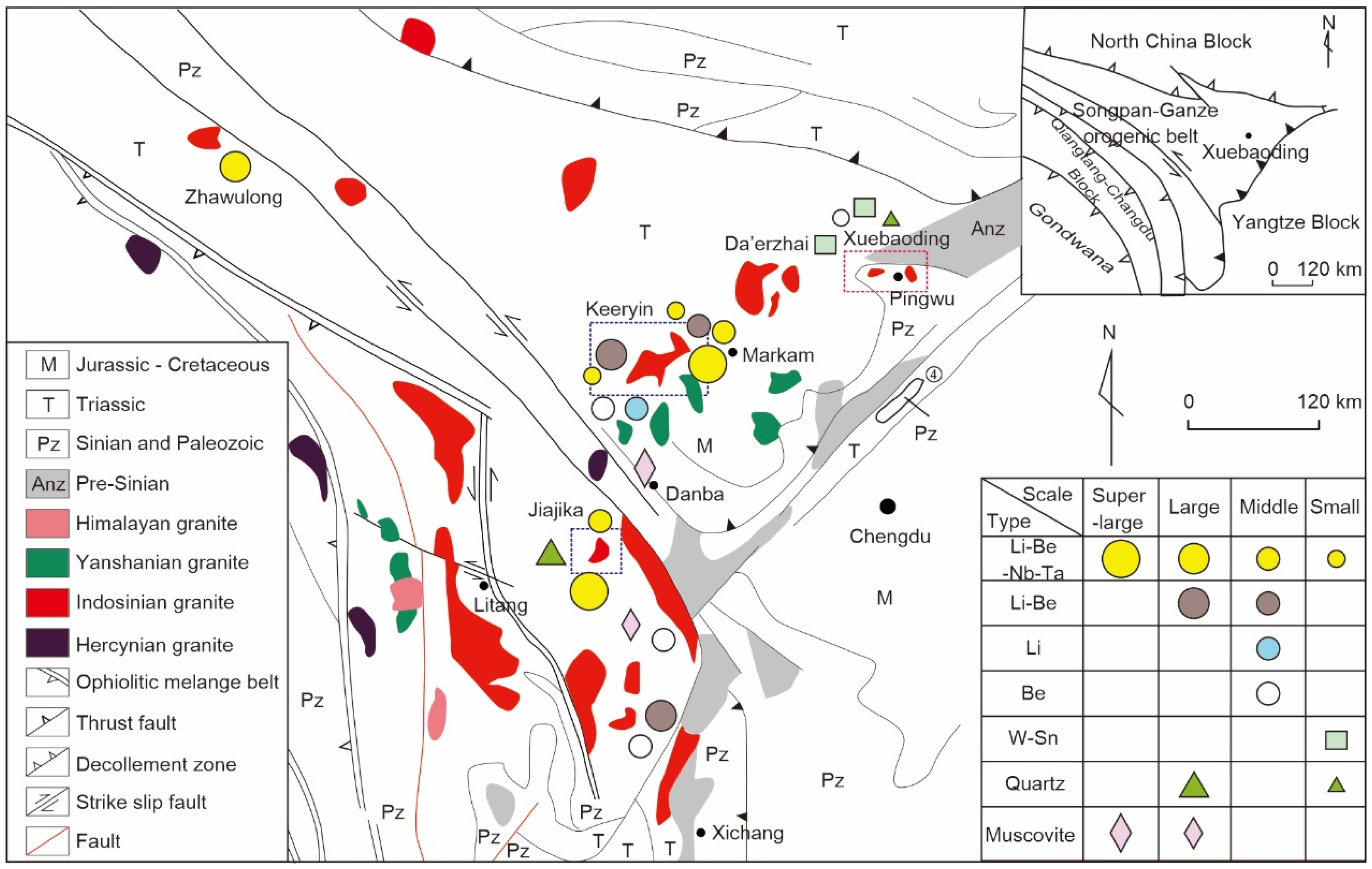 Genesis of the Wuzhutang Granite and Associated W–Sn–Be