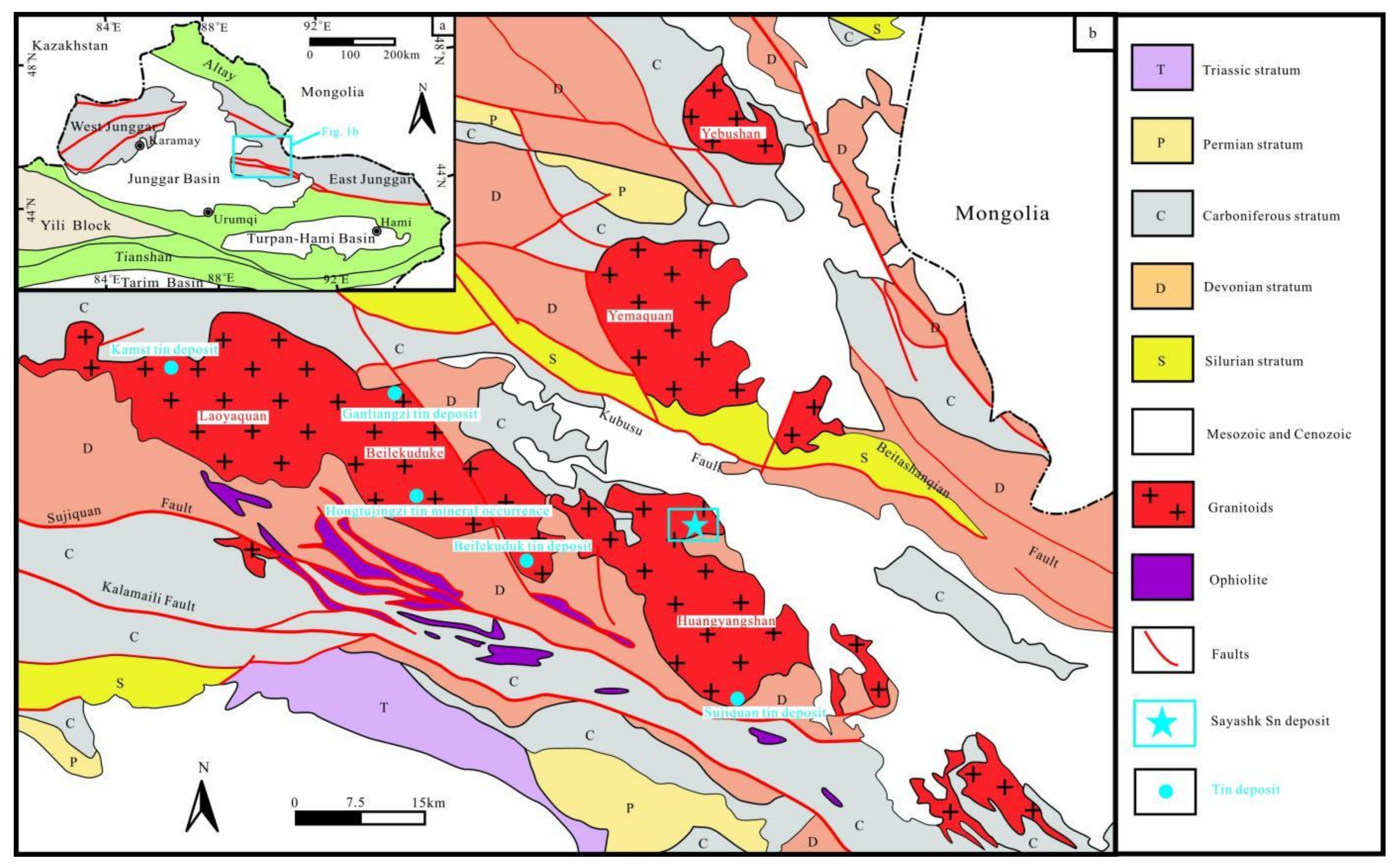 Full article: Late Carboniferous intrusions along the Kalamaili