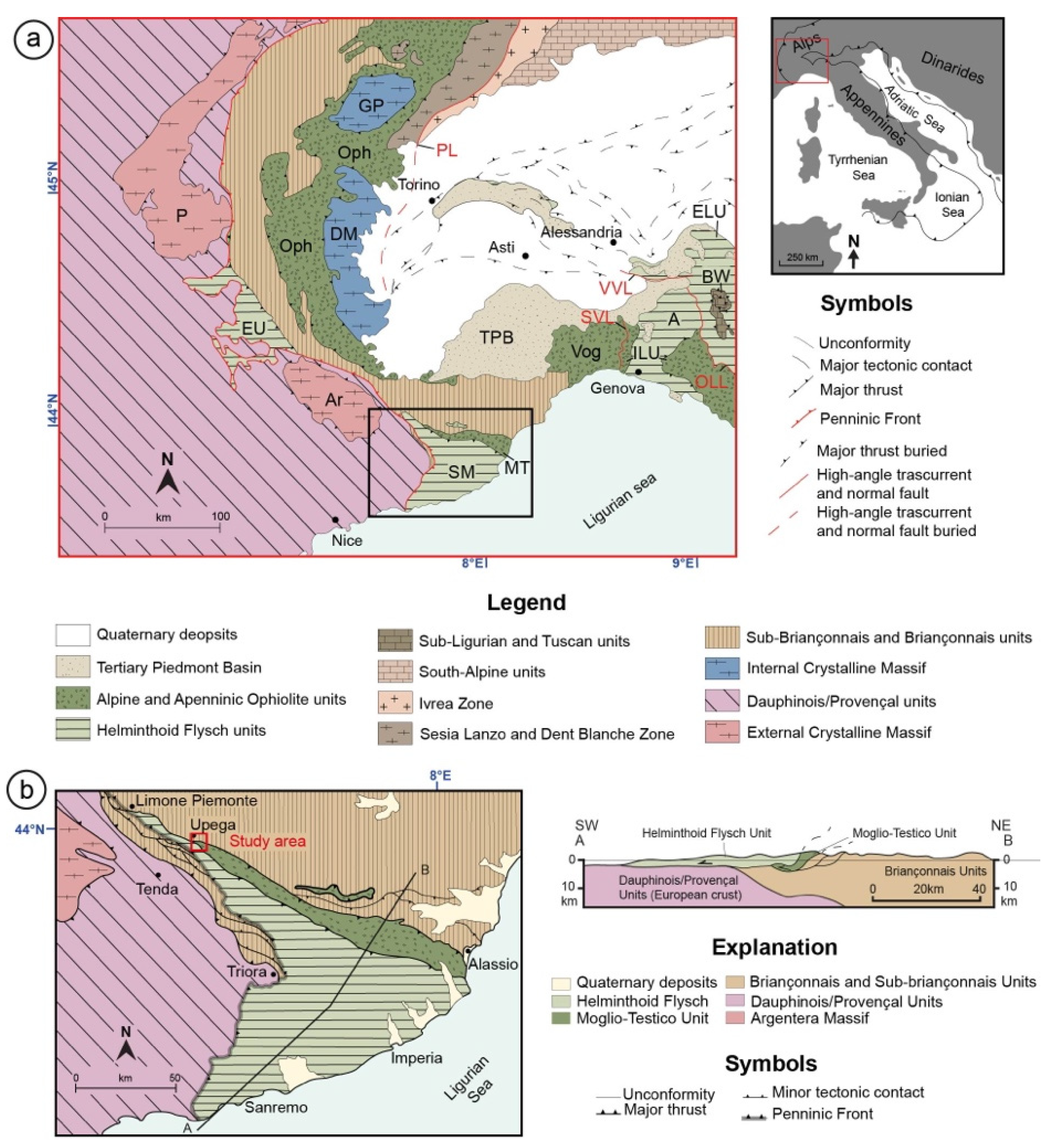 Minerals | Free Full-Text | The Moglio-Testico Unit (Ligurian Alps