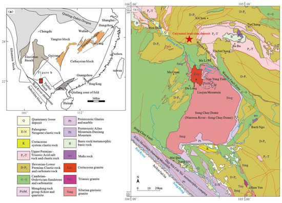The Origin of the Caiyuanzi Pb–Zn Deposit in SE Yunnan Province