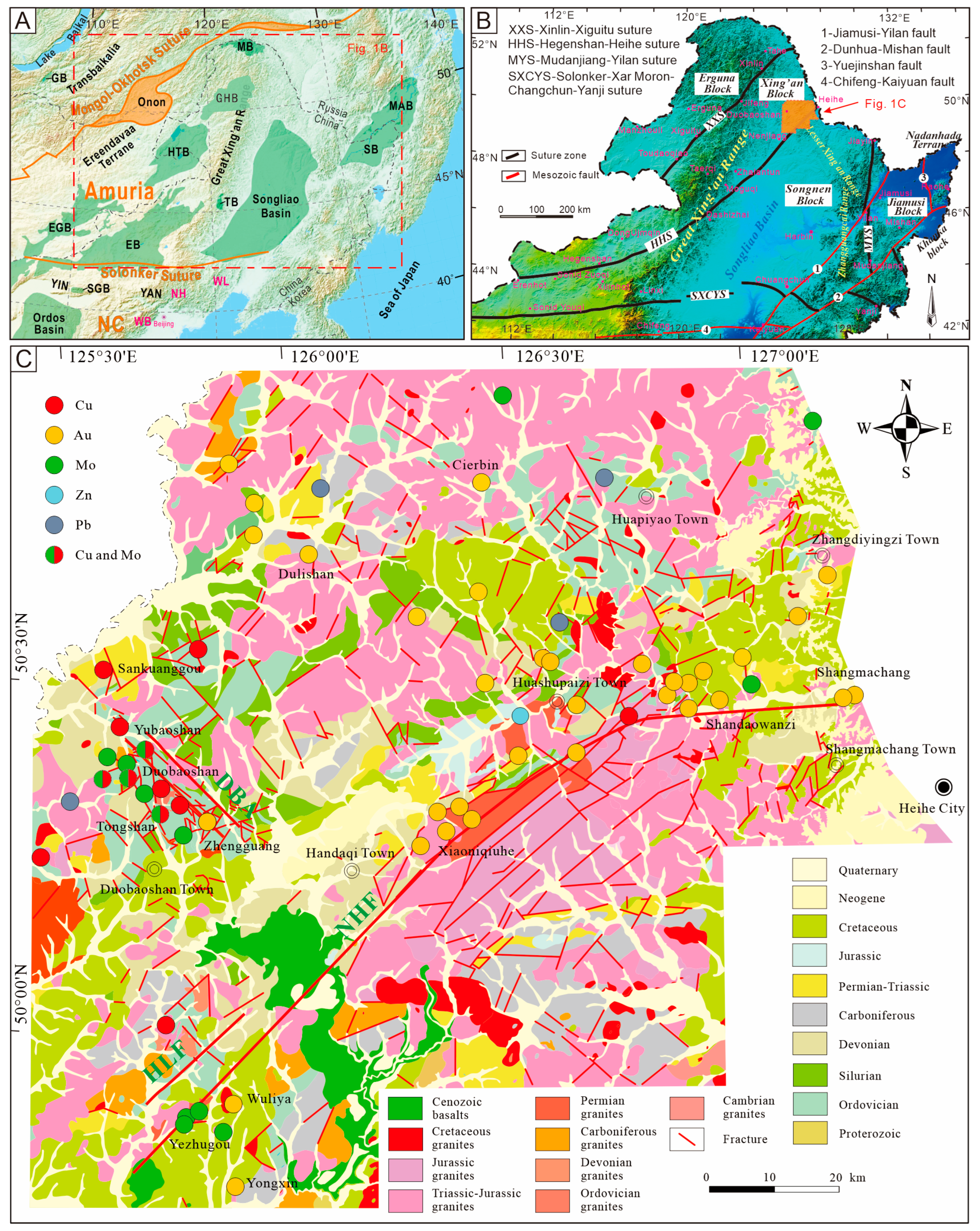 Innovation　 Spatial Analysis of Structure and Metal Mineralization Based
