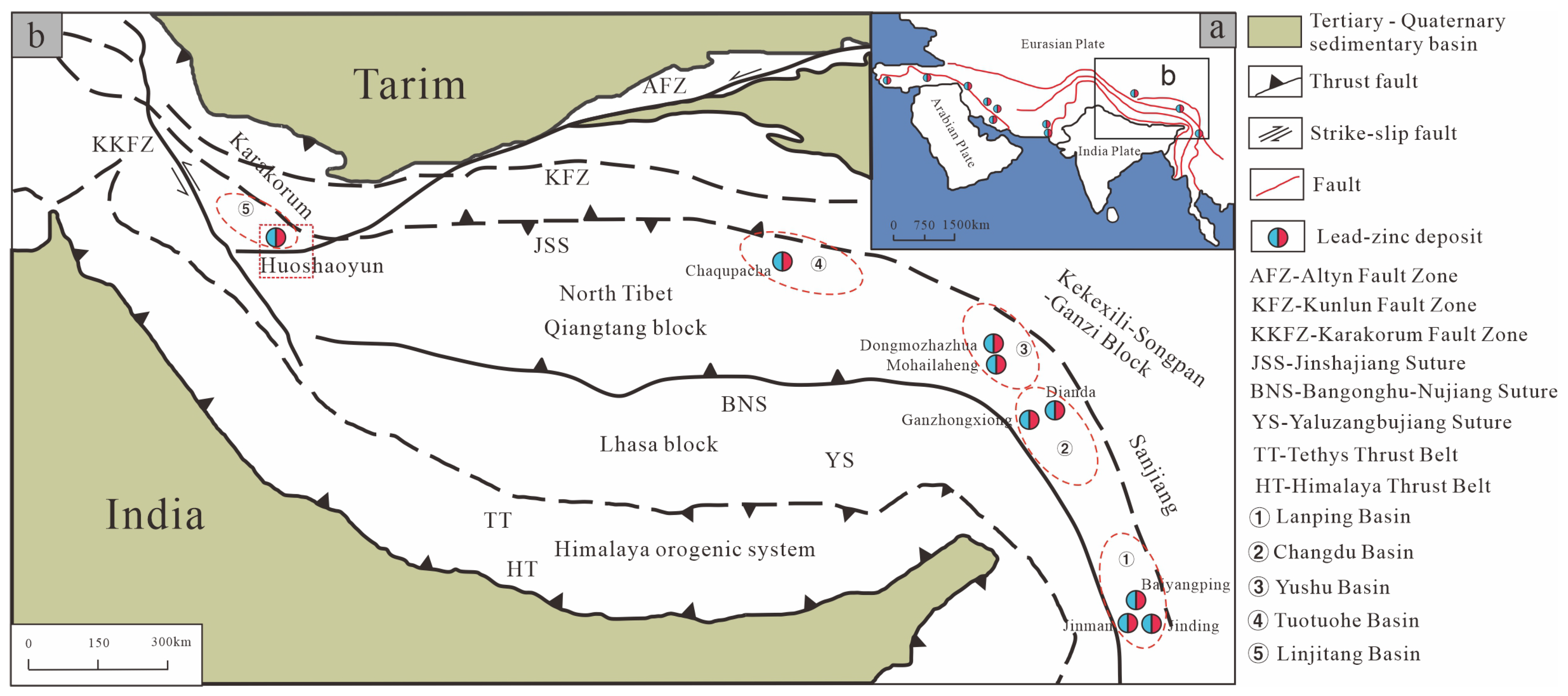 Genesis of the Giant Huoshaoyun Non-Sulfide Zinc–Lead