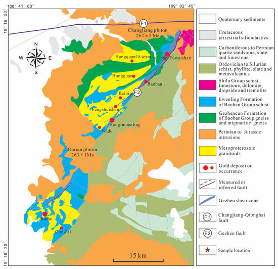 Genesis and Formation of the Tuwaishan Gold Deposit in Genesis and Formation of the Tuwaishan Gold Deposit in