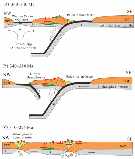Ophiolites in the Xing'an-Inner Mongolia accretionary belt of the