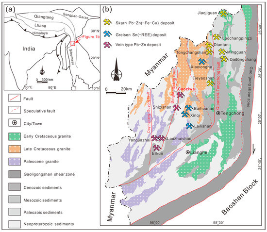 Genesis of Caoziwa Pb–Zn Deposit in Tengchong Block, SW