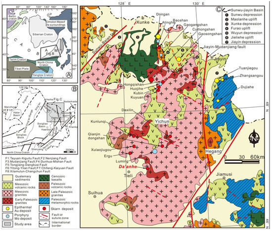 Genesis and Prospecting Potential of the Da'anhe Skarn Au