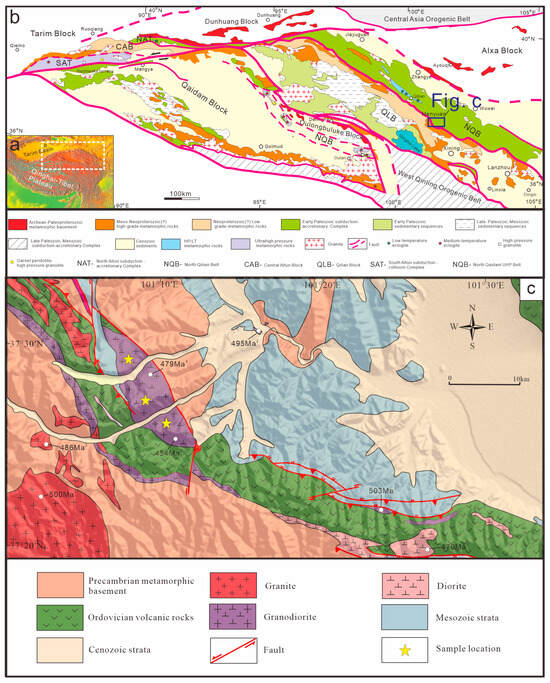Magma Mixing Origin for the Menyuan Granodioritic Pluton in