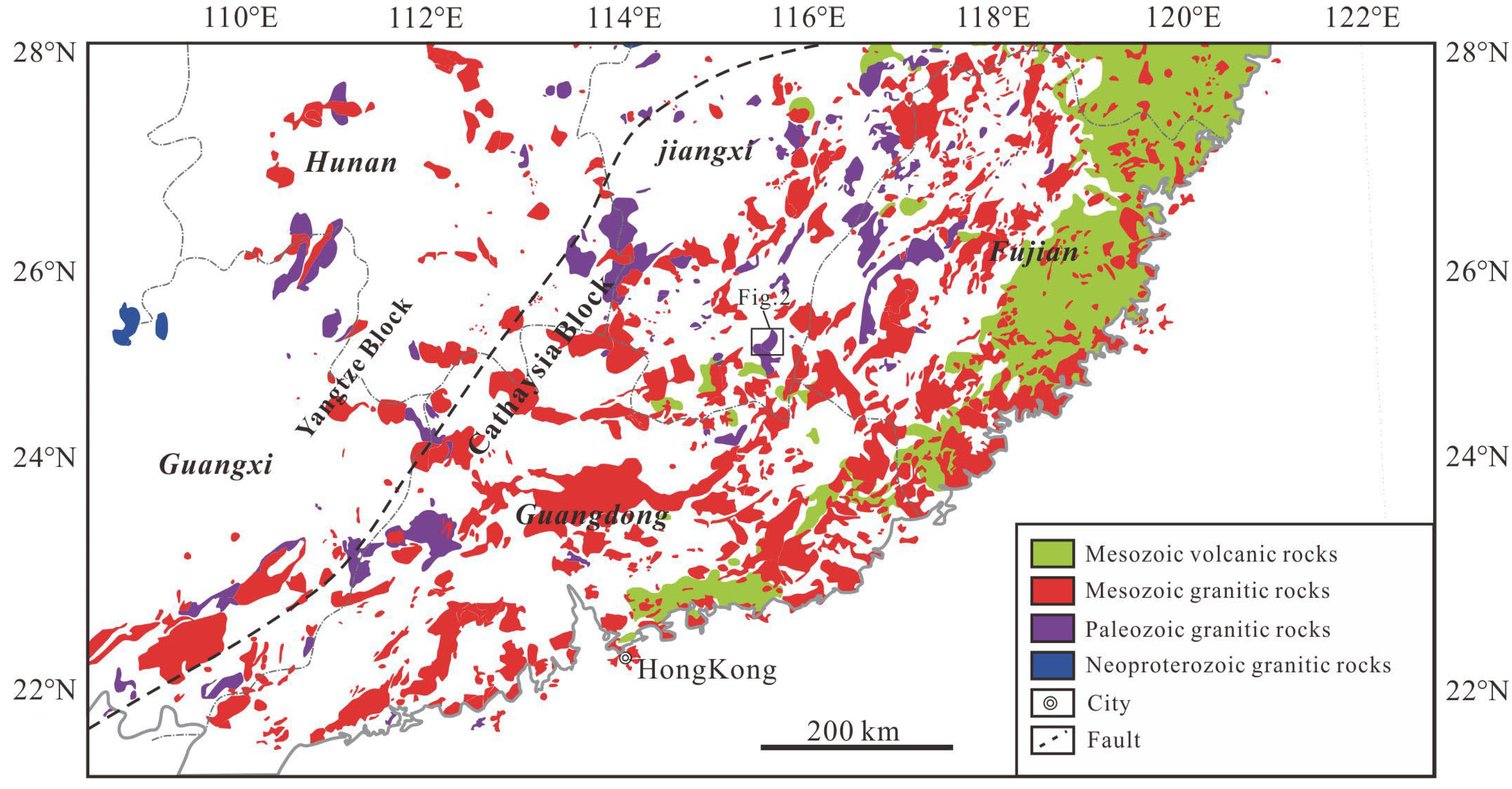 Petrogenesis of Jurassic Granite from the Shuitou Pluton in