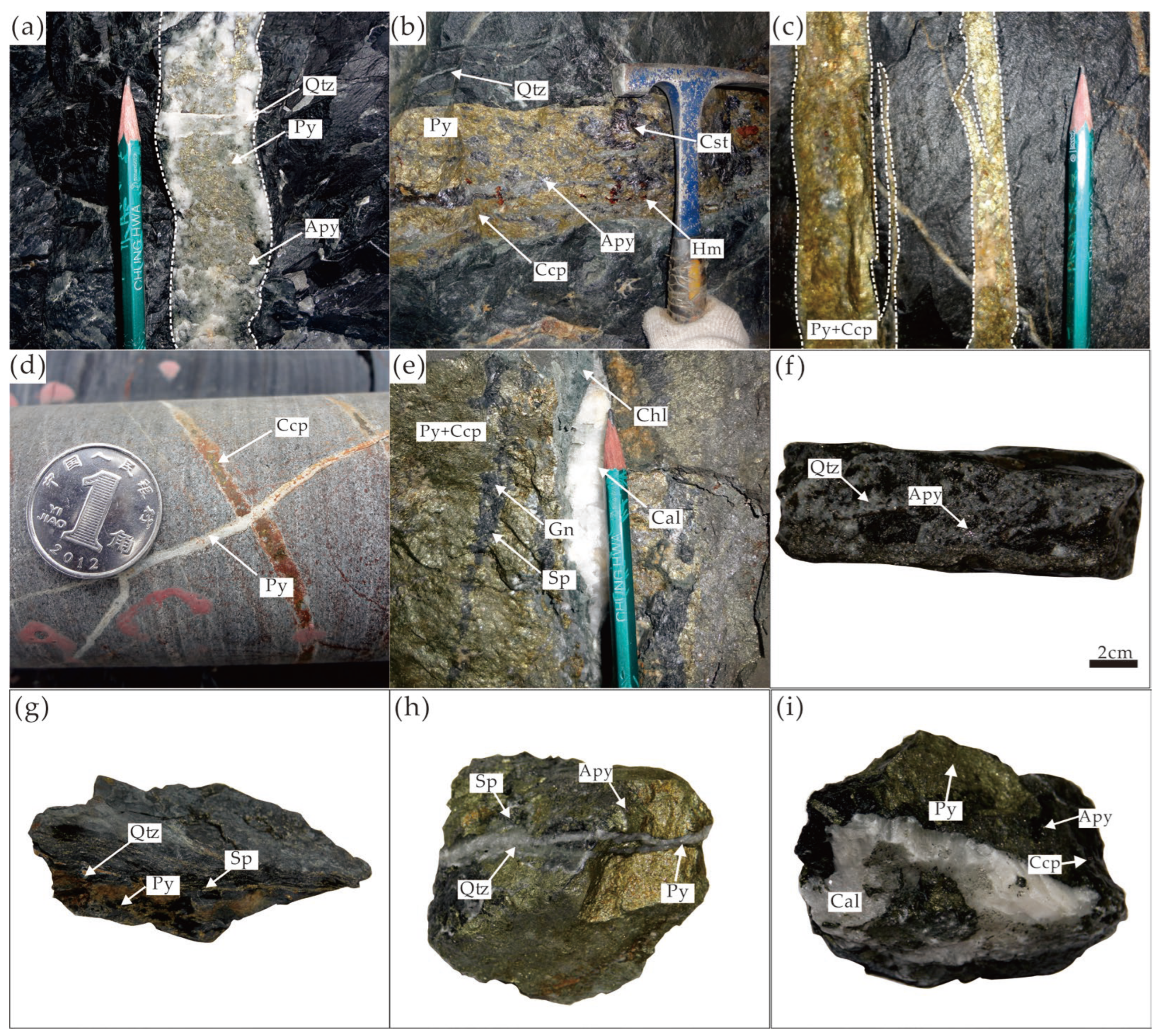 Ore Genesis of the Dajing Cu–Sn Polymetallic Deposit in the